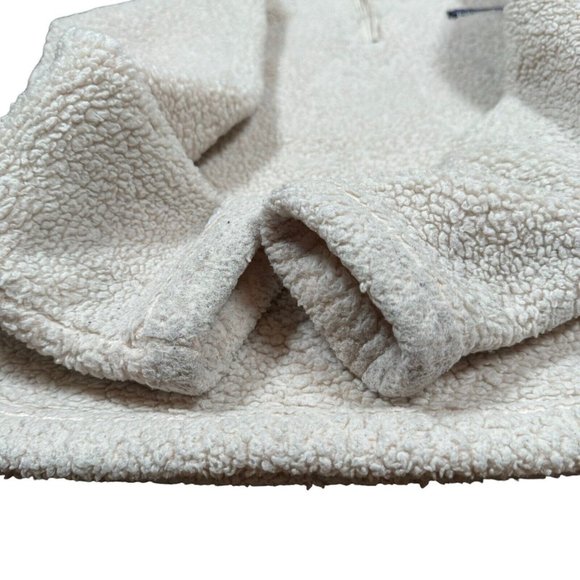 Patagonia Women’s Sz S Small Los Gatos‎ 1/4 Zip Creme Beige Sweater Top 25235 - Picture 4 of 12